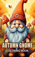 Autumn Gnome Coloring Book