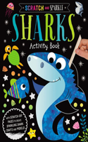 Sharks Activity Book (Scratch and Sparkle)