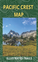 Pacific Crest Map & Illustrated Trails
