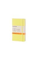 Moleskine Citron Yellow Pocket Ruled Notebook Hard