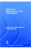 Ethics and Management in the Public Sector