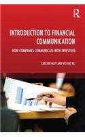Introduction to Financial Communication