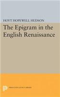 Epigram in the English Renaissance