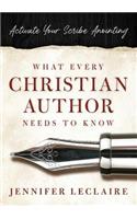 What Every Christian Writer Needs to Know