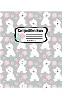 Composition Book Wide Ruled