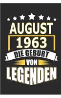 August 1963 Die Geburt von Legenden