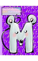 M Composition Notebook