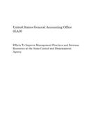 Efforts to Improve Management Practices and Increase Resources at the Arms Control and Disarmament Agency