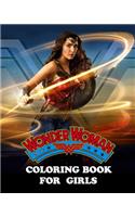 Wonder Woman Coloring Book for Girls