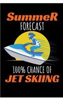 Summer Forecast 100% Chance of Jet Skiing