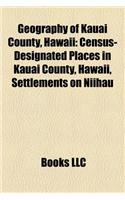 Geography of Kauai County, Hawaii: Census-Designated Places in Kauai County, Hawaii, Settlements on Niihau(English)