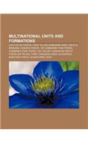 Multinational Units and Formations