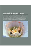 Esperanto Organizations