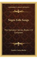 Negro Folk-Songs