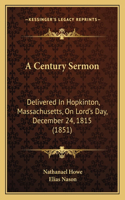 Century Sermon