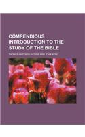 Compendious Introduction to the Study of the Bible