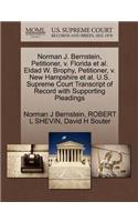 Norman J. Bernstein, Petitioner, V. Florida Et Al. Eldad W. Brophy, Petitioner, V. New Hampshire Et Al. U.S. Supreme Court Transcript of Record with Supporting Pleadings