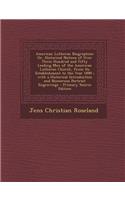 American Lutheran Biographies