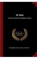 St. Paul: A Study in Social and Religious History