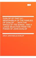 Dunlop of That Ilk