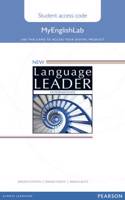 New Language Leader Intermediate MyEnglishLab Access Card Standalone