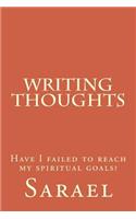 Writing Thoughts