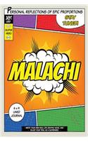 Superhero Malachi: A 6 x 9 Lined Journal