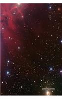 Journal Pages - Deep Red Galaxy Space