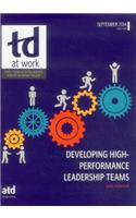 Developing High Performance Leadership Teams