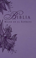 Biblia Mujer en el Espiritu-Rvr 1960: Reina-valera 1960 Lavanda Imitacion De Piel