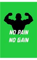 no pain no gain