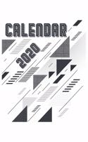 Calender 2020: Funny Cool Calender 2020 - Monthly & Weekly Planner - 6x9 - 128 Pages For Kids, Men, Womens