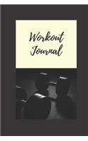 Workout Journal / Fitness Log Book / Exercise Gym Planner, Diary ( 6 x 9, 100 pages, softcover )