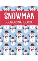 Snowman Coloring Book