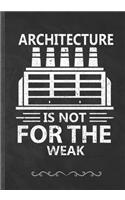 Architecture Is Not for the Weak