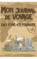 Mon Journal de Voyage Sao Tomé-et-Principe: 6x9 Carnet de voyage I Journal de voyage avec instructions, Checklists et Bucketlists, cadeau parfait pour votre séjour à Sao Tomé-et-Principe et po