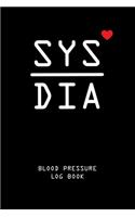 Blood pressure log book