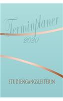 Studiengangsleiterin - Planer 2020: Terminplaner für Studiengangsleiterin - Organizer für 2020, Businessplaner, Berufskalender, Arbeitsplaner, Aufgabenplaner