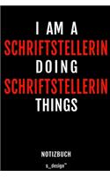 Notizbuch für Schriftsteller / Schriftstellerin: Originelle Geschenk-Idee [120 Seiten gepunktet Punkte-Raster blanko Papier]