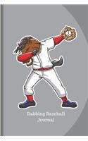 Dabbing Baseball Journal: Horse Baseball Player, Daily Writing Journal, Notebook Planner, Lined Paper, 100 Pages (6" X 9") Teachers, Student Exercise Book