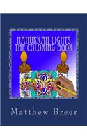 Hanukkah lights the Coloring Book