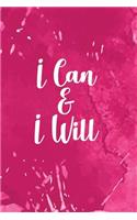 I Can and I Will