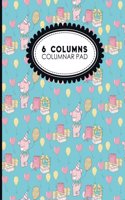 6 Columns Columnar Pad