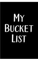 My Bucket List