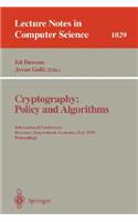 Cryptography: Policy and Algorithms