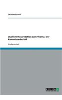 Quelleninterpretation zum Thema