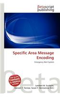 Specific Area Message Encoding: (English)