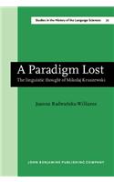 Paradigm Lost