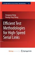 Efficient Test Methodologies for High-Speed Serial Links: (English)