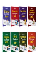 Arihant Bloom CAP Olympiad Science, Social Studies, Mathematics, Reasoning, English, General Knowledge, Hindi, Computer Class 5 (Set of 8 books)